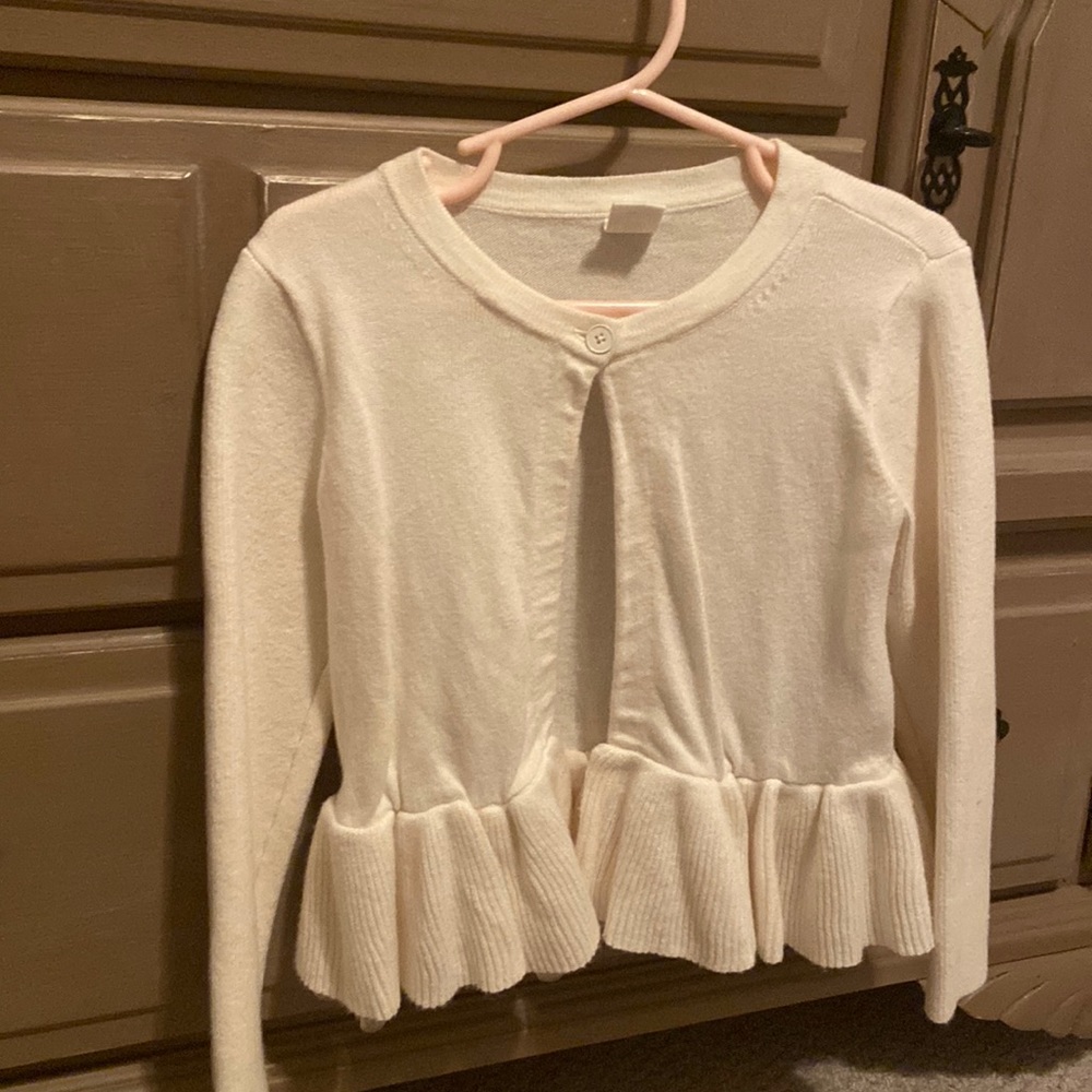 BabyGap Peplum Cardigan